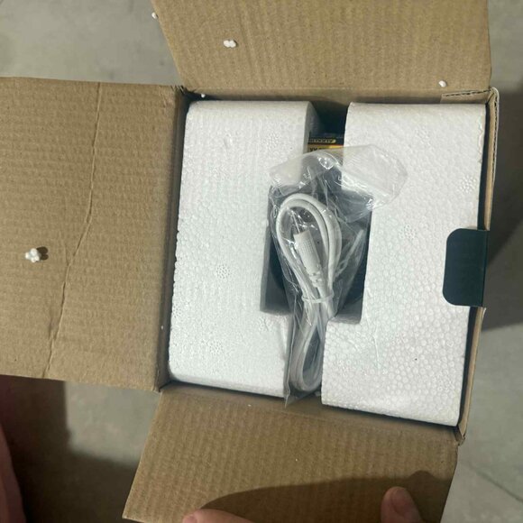 Santa Christmas Light Up Snow globe Lantern - Picture 4 of 6